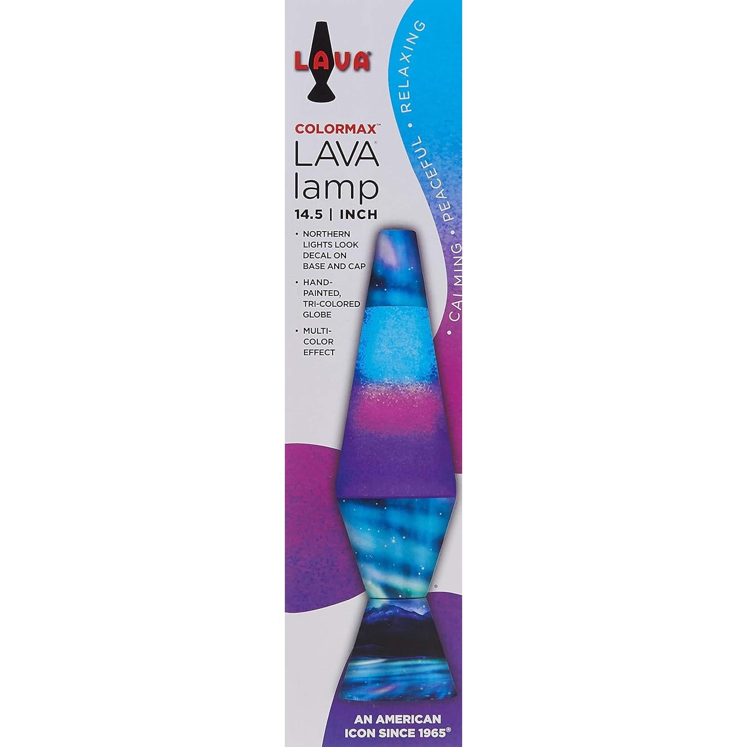 Lámpara de Lava Lava LVA2160 36.8 cm Multicolor Retro