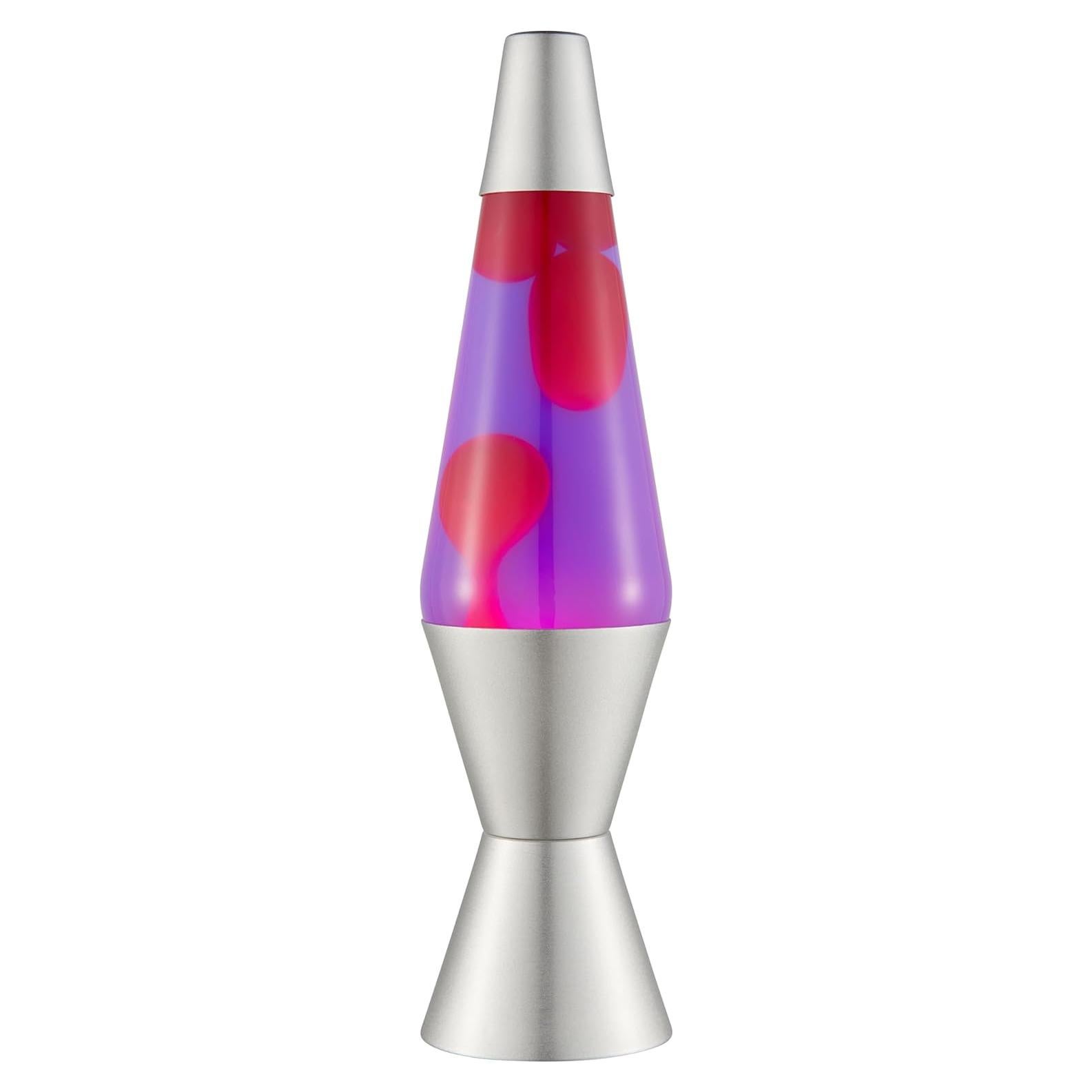 Lámpara de Lava Lava 2121 Púrpura/Rosa 36.83 cm Aluminio