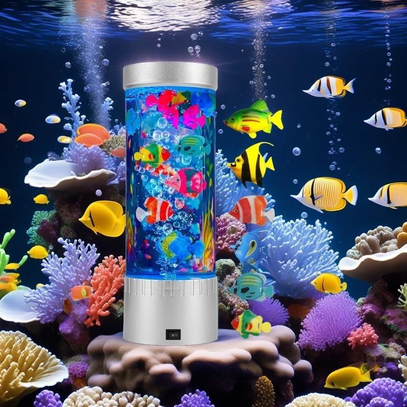 Lámpara Sensorial de Peces Burbuja LED 31.5cm LSH