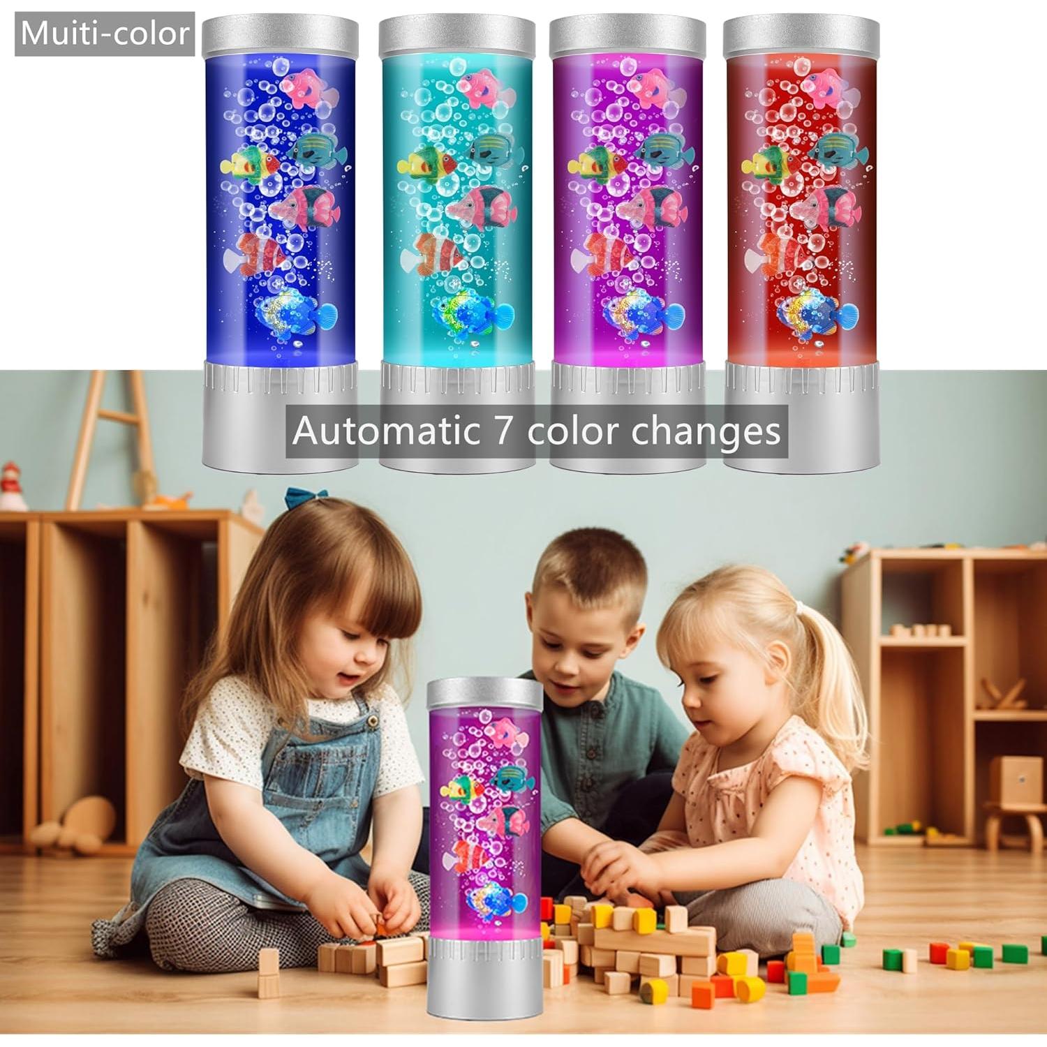 Lámpara Sensorial de Peces Burbuja LED 31.5cm LSH