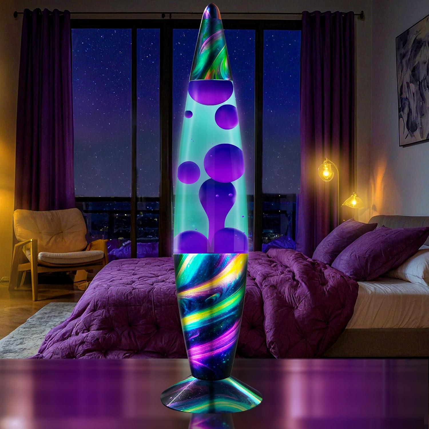 Lámpara de Movimiento Líquido Jambo 41cm Crepúsculo Neón