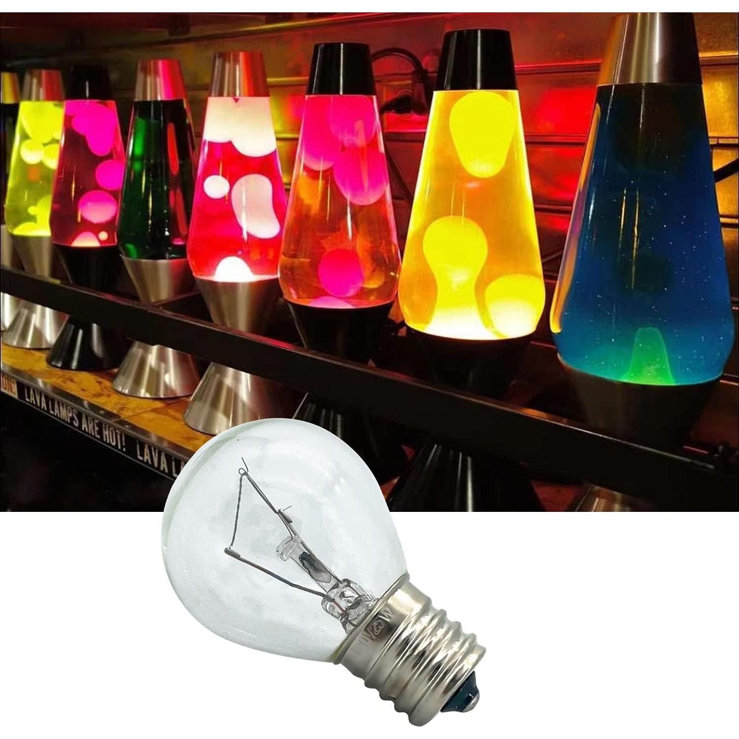 Bombillas de Lámpara de Lava Esslife S11 E17 25W - Paquete de 6