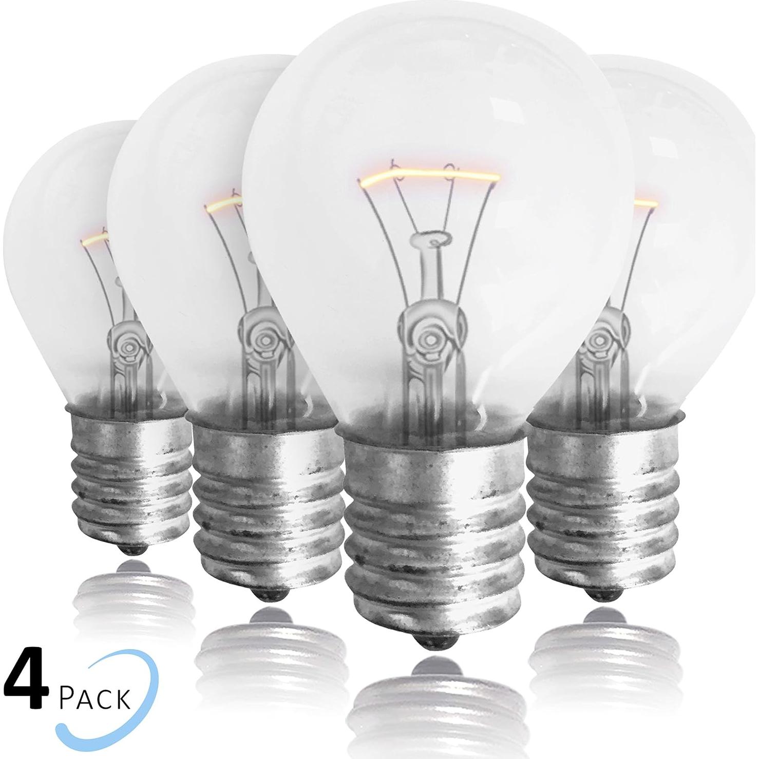 Bombilla Incandescente SouLight S11 E17 25W Paquete de 4