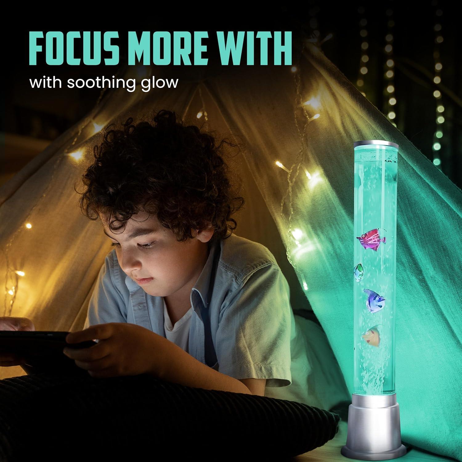 Lámpara de Lava Sensorial LED Shop LC 63.5 cm Multicolor