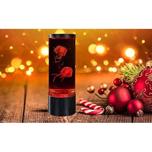 Lámpara de Lava de Medusas Xchime 28 cm LED Colorida