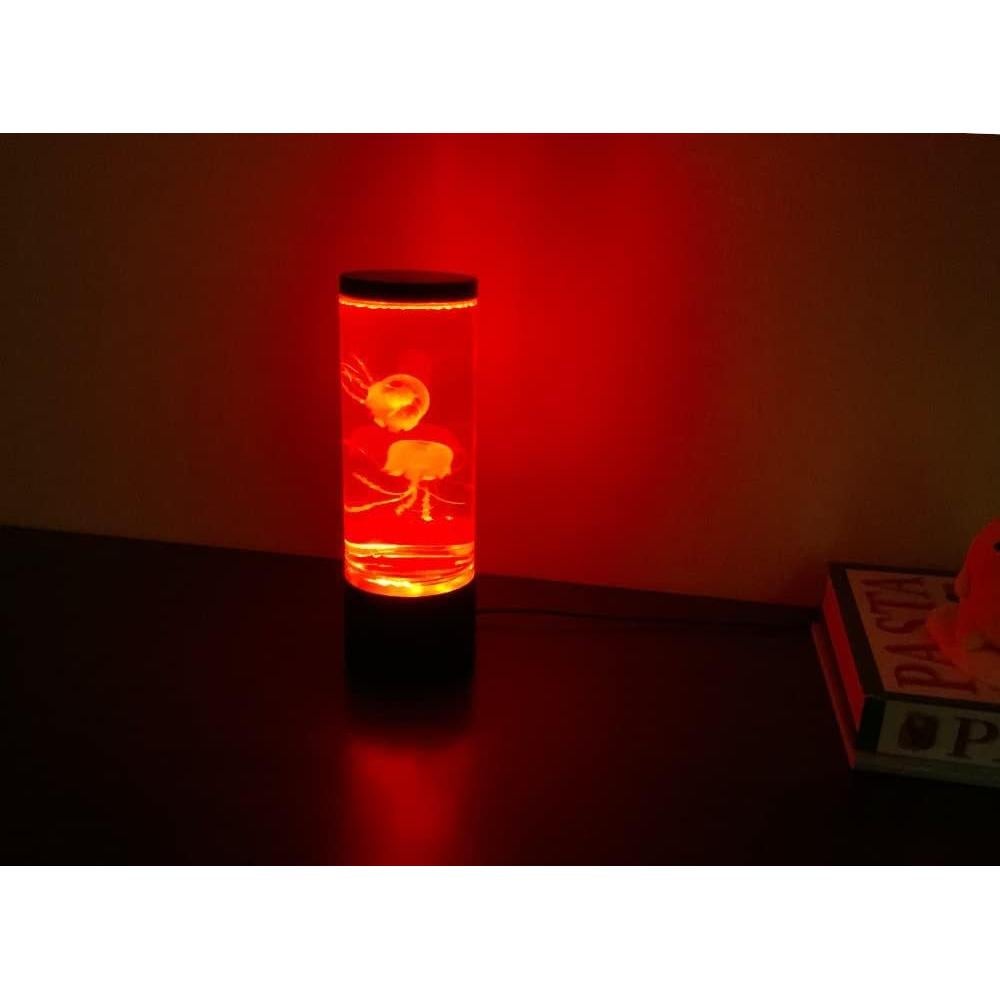 Lámpara de Lava de Medusas Xchime 28 cm LED Colorida