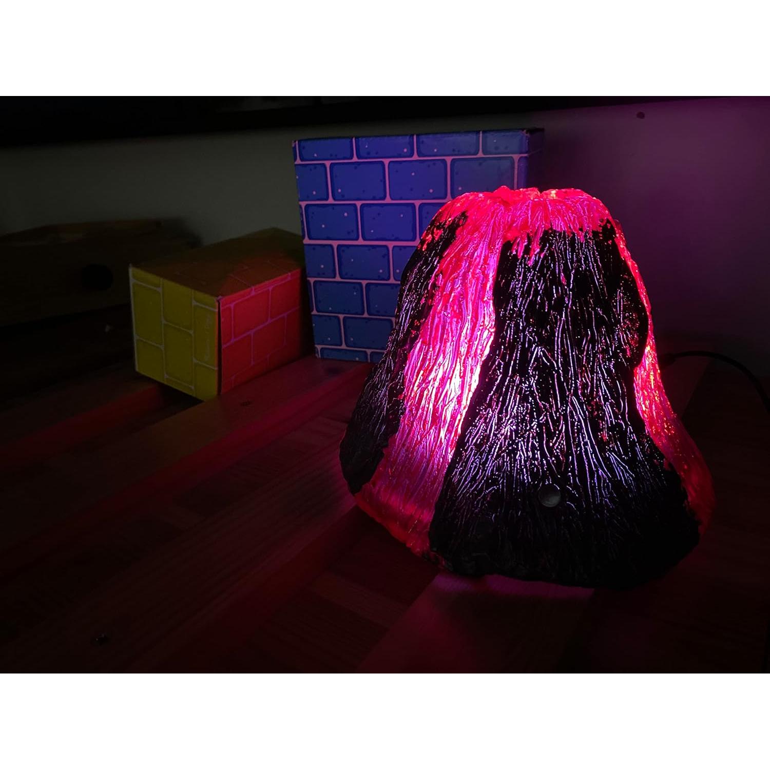 Lámpara Nocturna Volcán LED Cambiante DIY Jr. 17.15x12.7cm