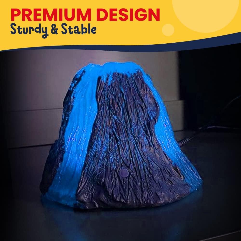 Lámpara Nocturna Volcán LED Cambiante DIY Jr. 17.15x12.7cm