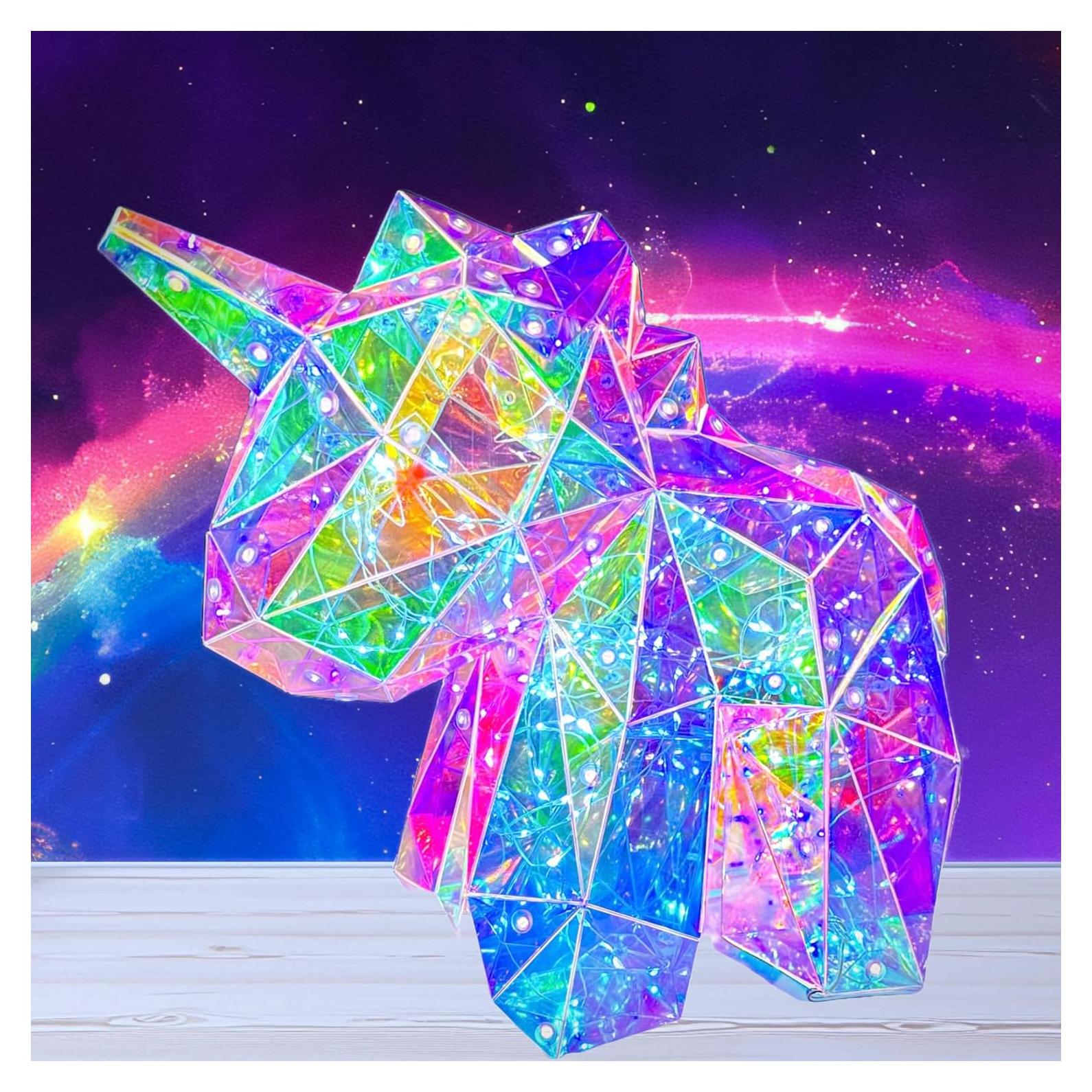 Luz Nocturna LED Unicornio 30x16x26cm - Lámpara Infantil