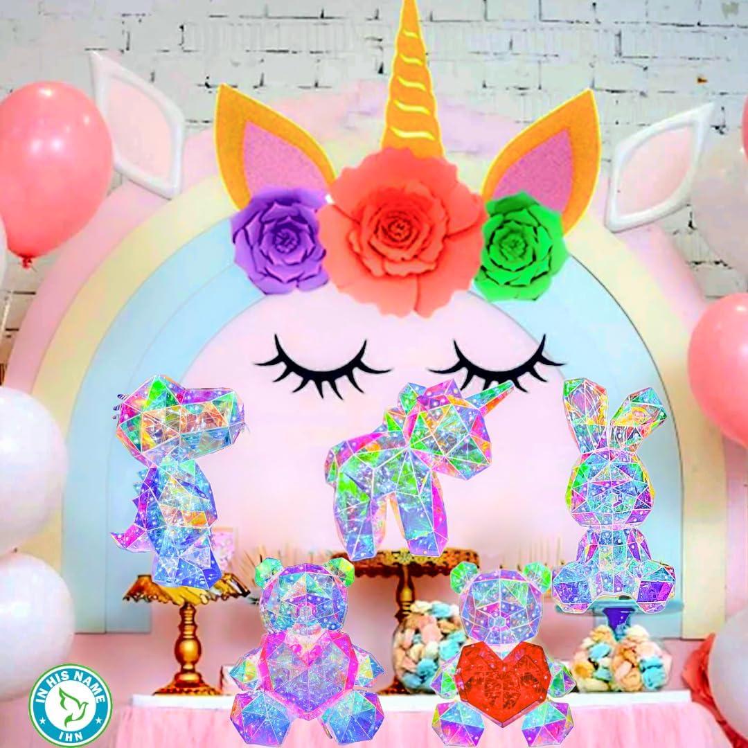 Luz Nocturna LED Unicornio 30x16x26cm - Lámpara Infantil