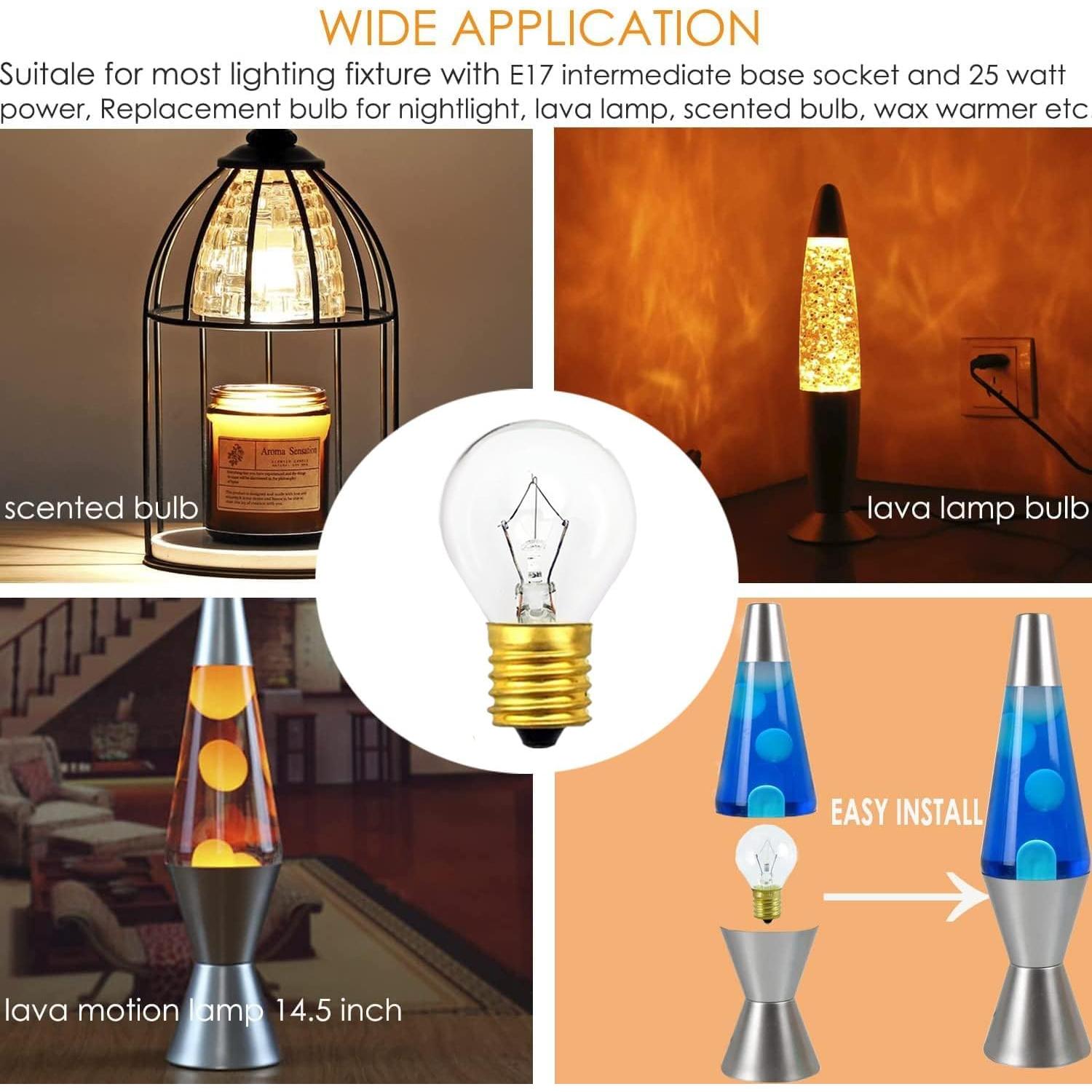 Bombilla de Lava 25W E17 Original para Lámpara 14.5"