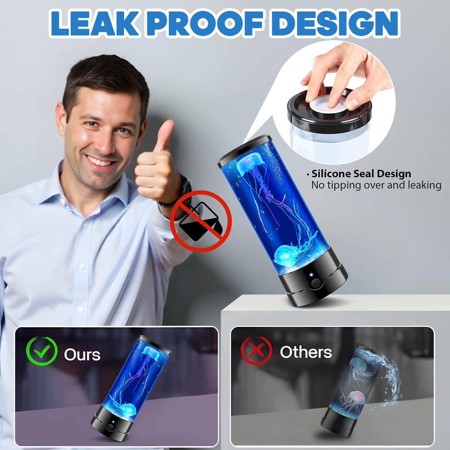 Lámpara de Medusa Osuke 29 cm con 17 Colores y Control Remoto