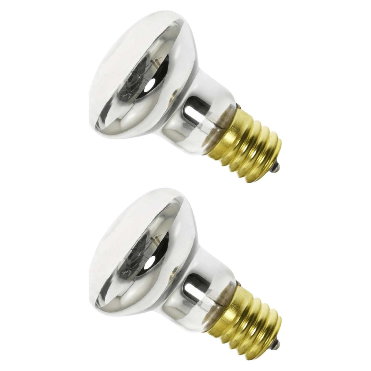 2 Bombillas de Lámpara de Lava R39 E17 25W DIANMI