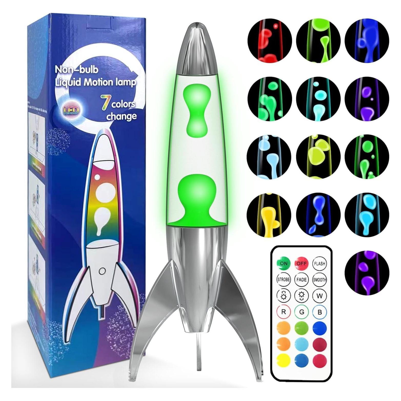 Lámpara de Movimiento Líquido WANNALAMP 33 cm Plateada