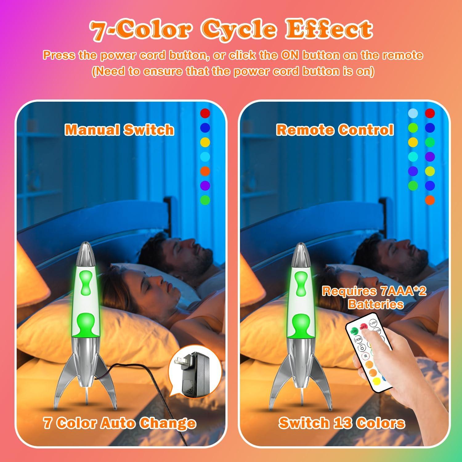 Lámpara de Movimiento Líquido WANNALAMP 33 cm Plateada