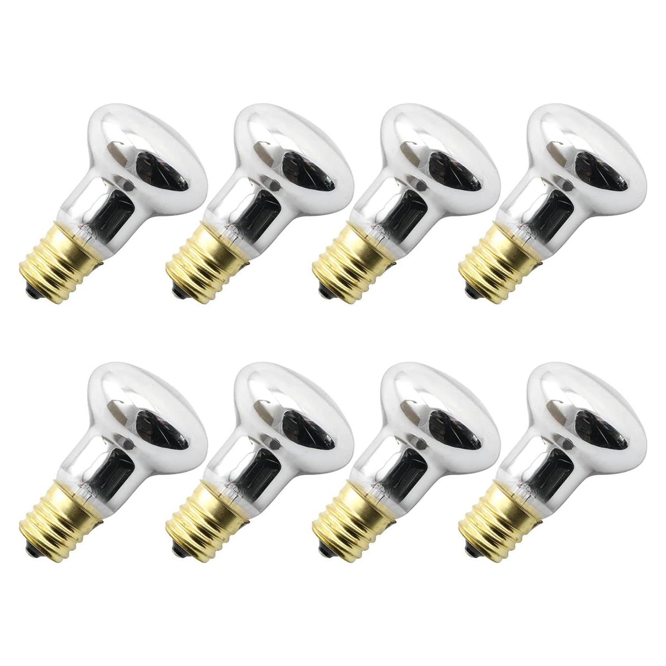 Bombilla Reflectora R39 E17 40W 8PCS SQXBK para Horno