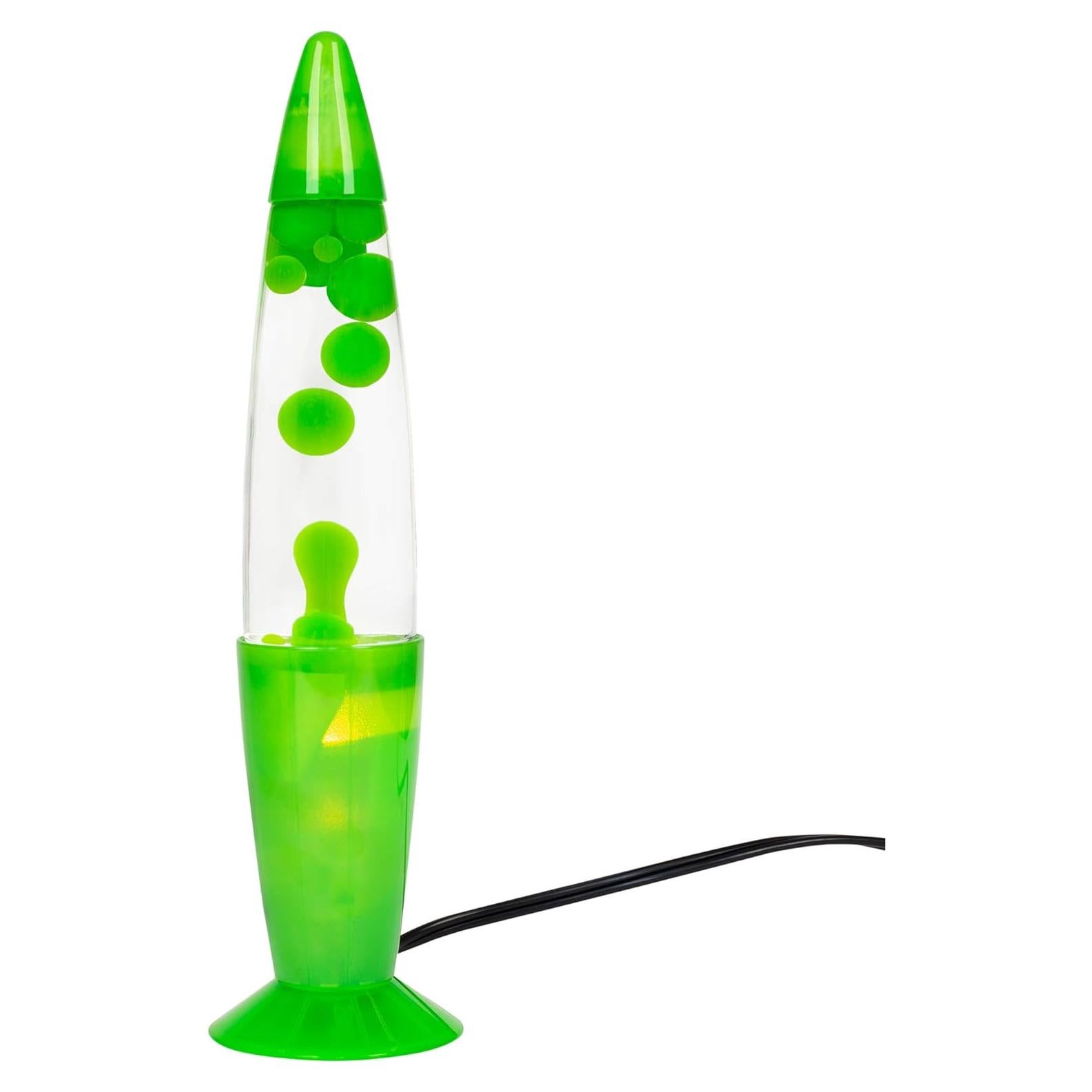 Lámpara de mesa verde Master Toys 34.3 cm con bombilla