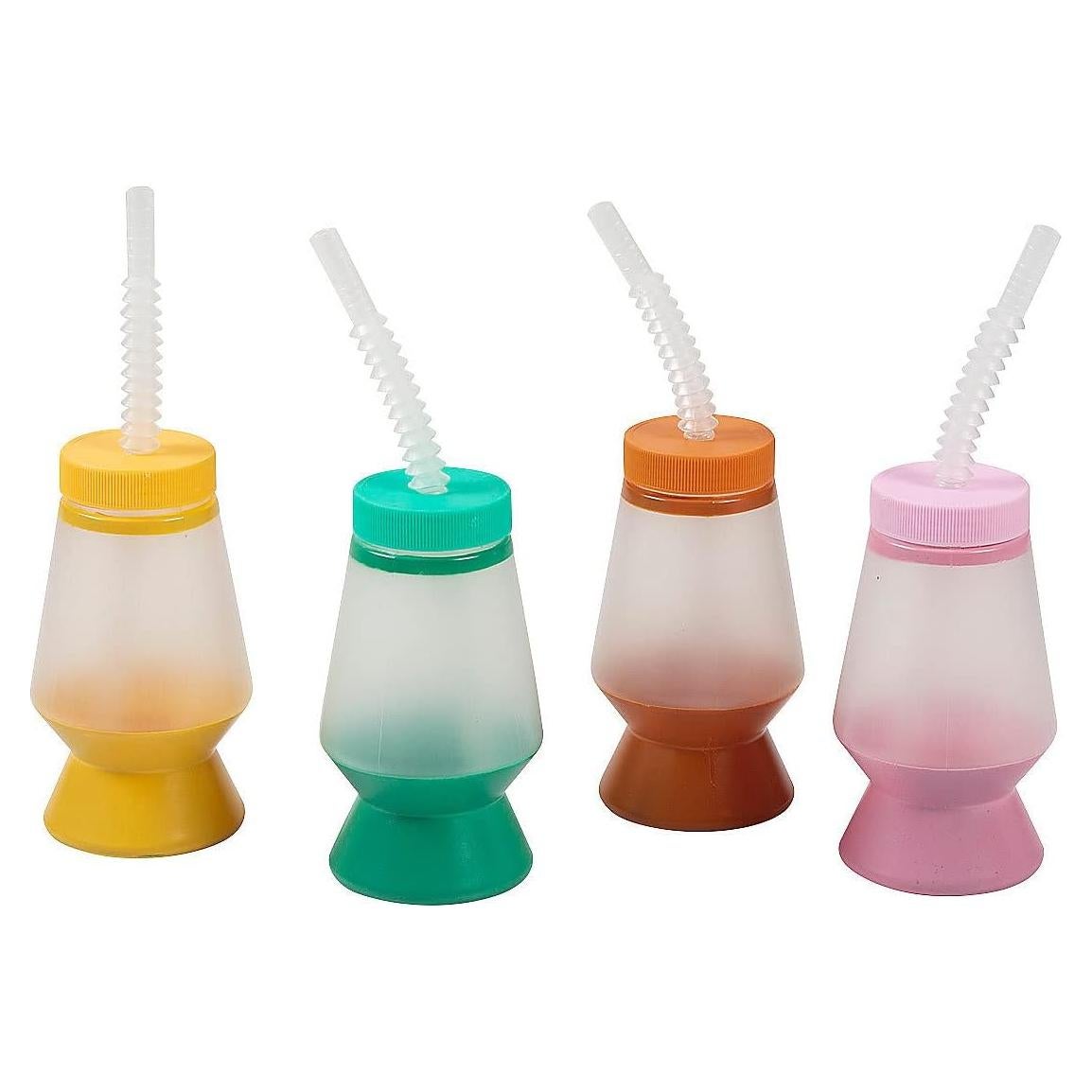 Vasos de Lava Lamp Groovy Fun Express 6 Piezas 414 ml BPA