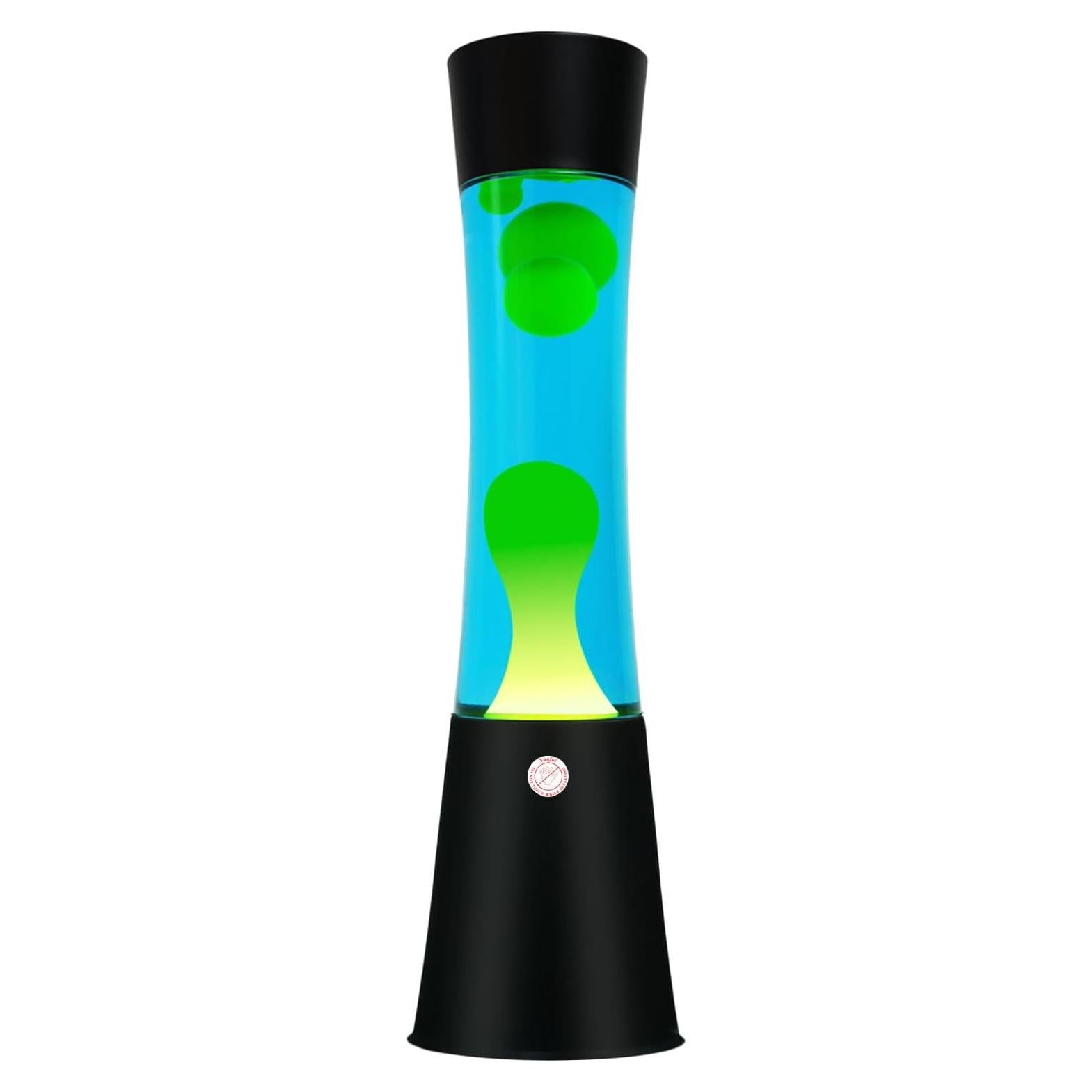 Lámpara de Movimiento Líquido Vanful 40 cm Azul Amarillo