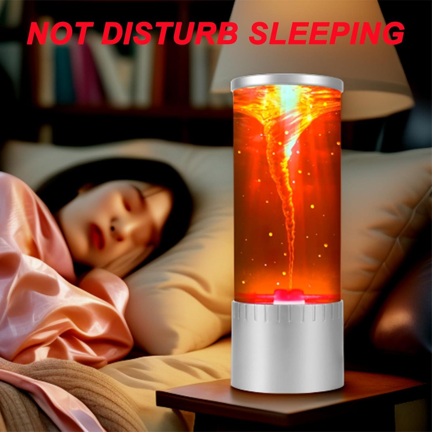 Lámpara Tornado LED KACASHIP 27.94 cm 7 Colores USB