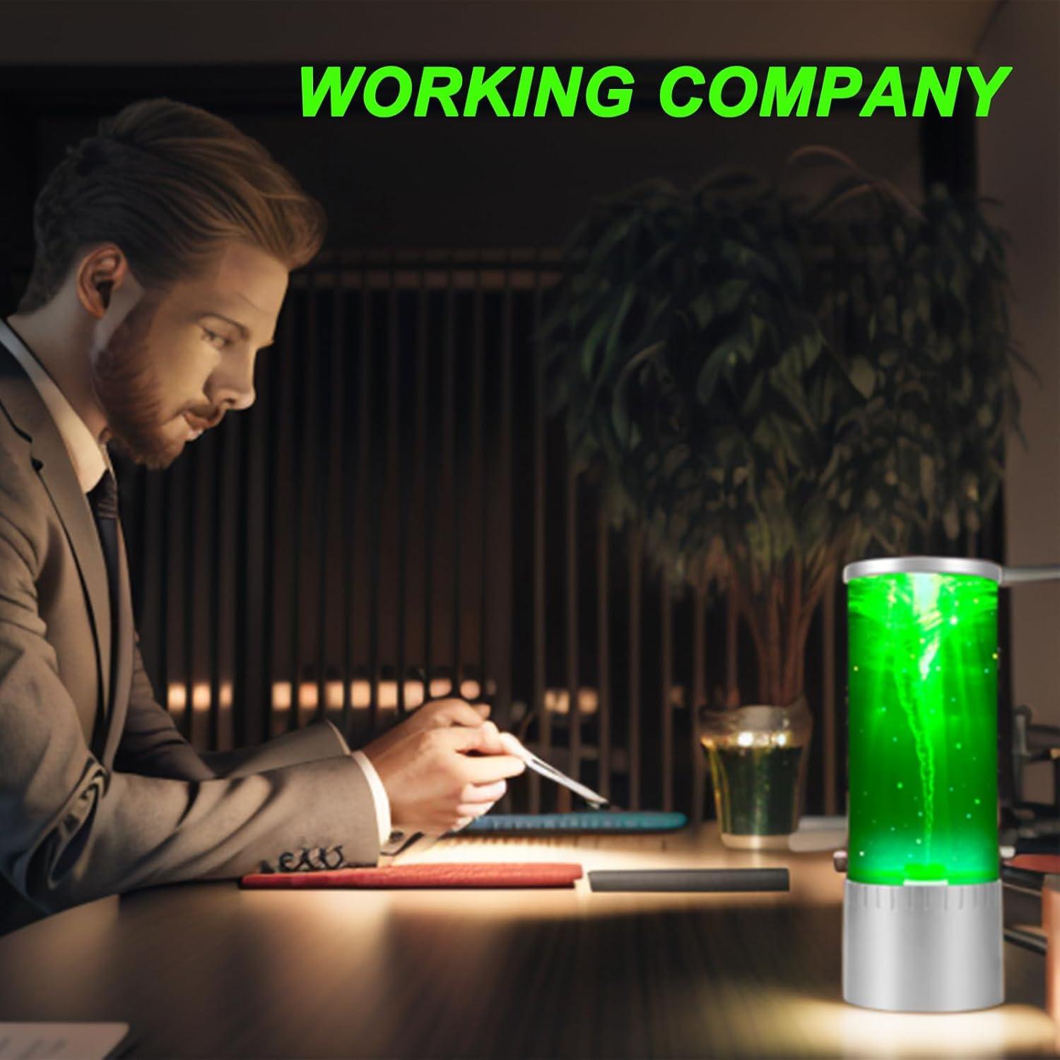 Lámpara Tornado LED KACASHIP 27.94 cm 7 Colores USB