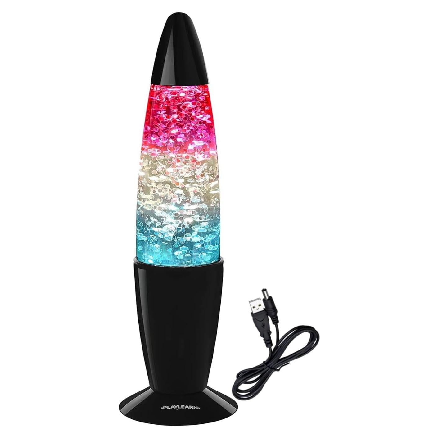 Lámpara Nocturna LED Playlearn 34.3 cm - Vidrio USB
