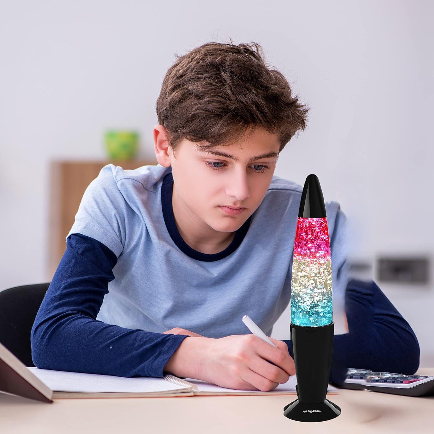 Lámpara Nocturna LED Playlearn 34.3 cm - Vidrio USB