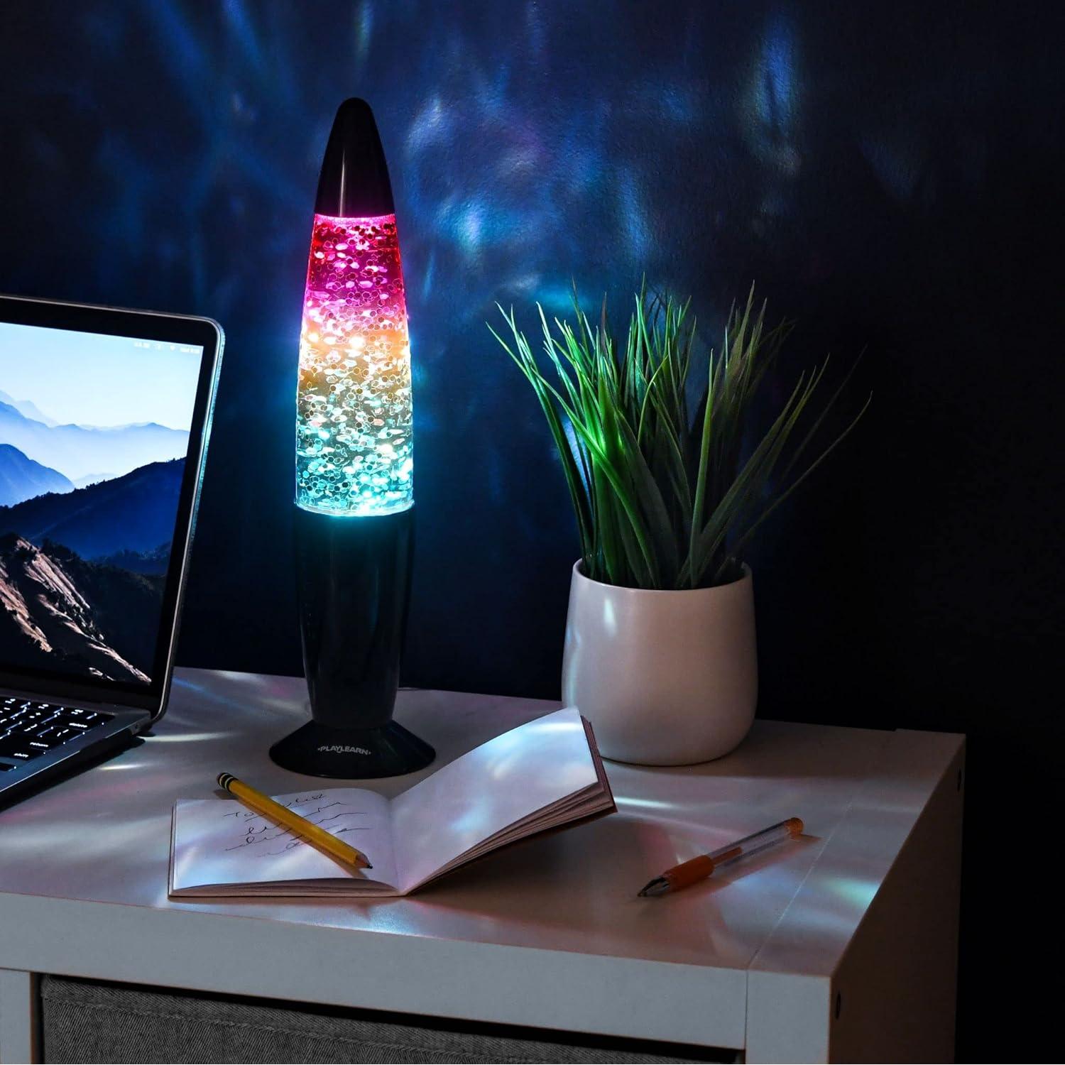 Lámpara Nocturna LED Playlearn 34.3 cm - Vidrio USB