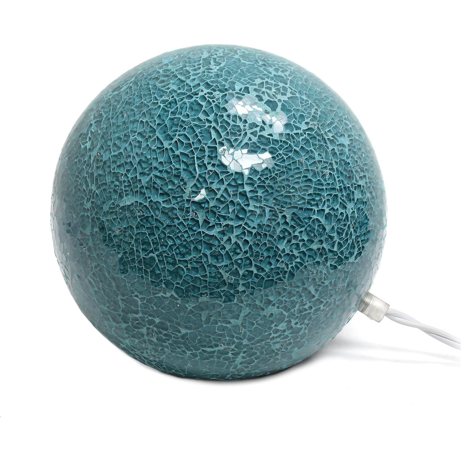 Lámpara de Mesa Simple Designs LT3302-TEL Verde Azulado 20.32cm