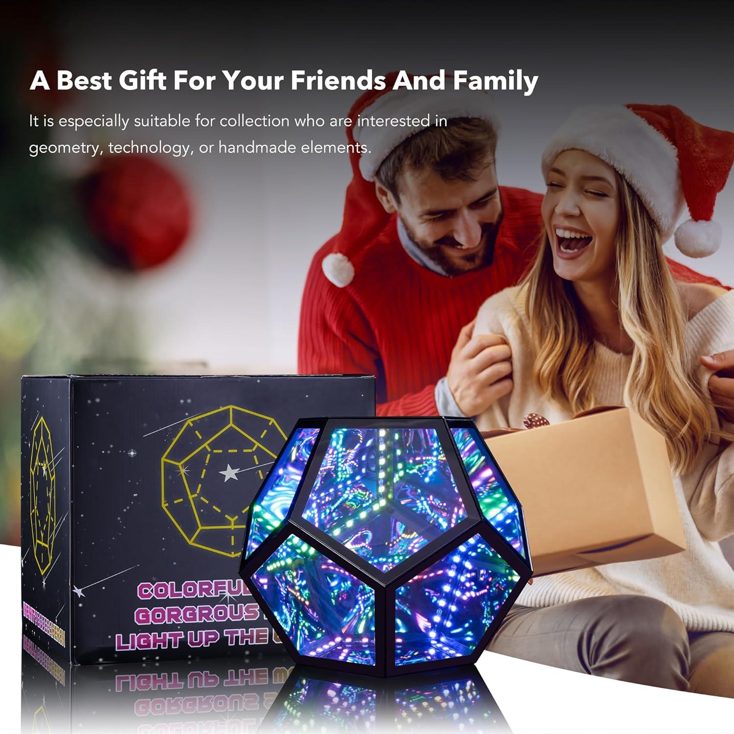 Lámpara de Mesa LED RGBW Dodecaedro Grande E.P. Light