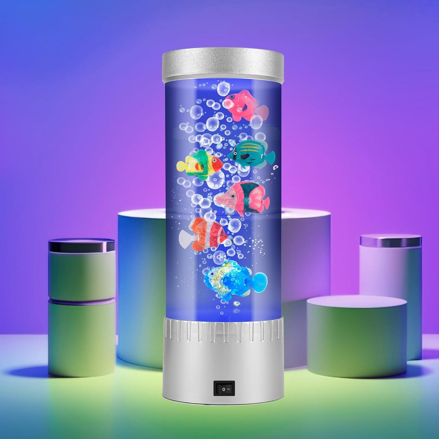 Lámpara Acuática LED RABOW RUN RR-2402 con Burbujas 32cm