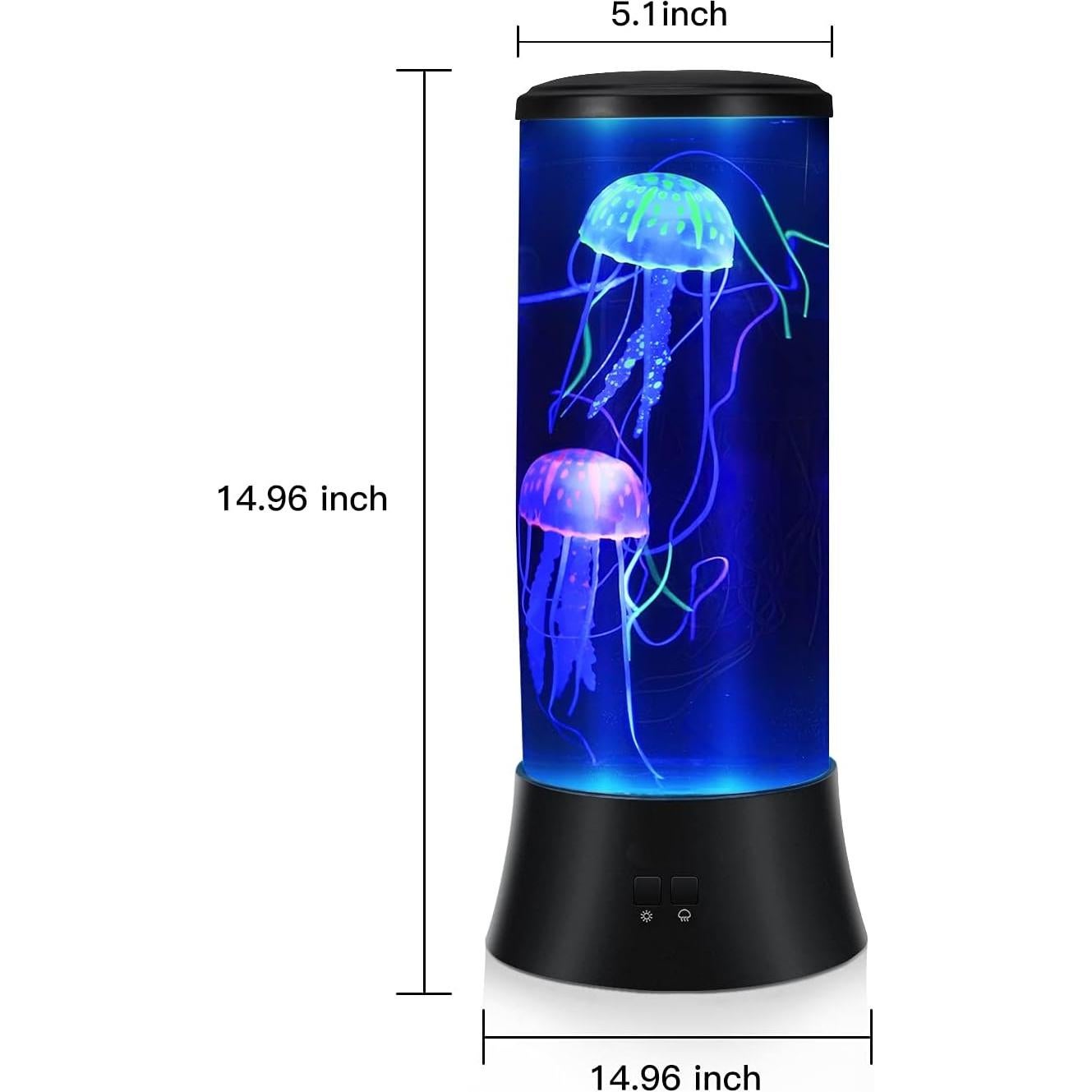 Lámpara de Medusa Flotante Meloki 38.1cm LED Cambio de Color