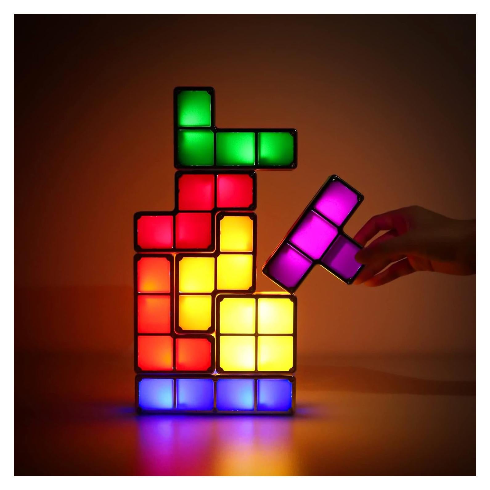 Luz Nocturna LED VEEKI Apilable 7 Colores para Niños