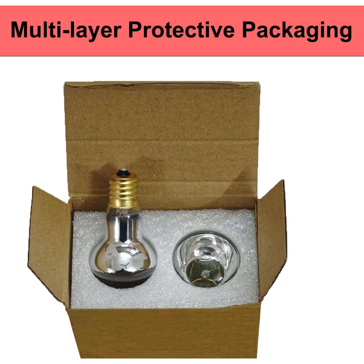 Paquete de 2 Bombillas R39 E17 30W para Lámparas de Lava