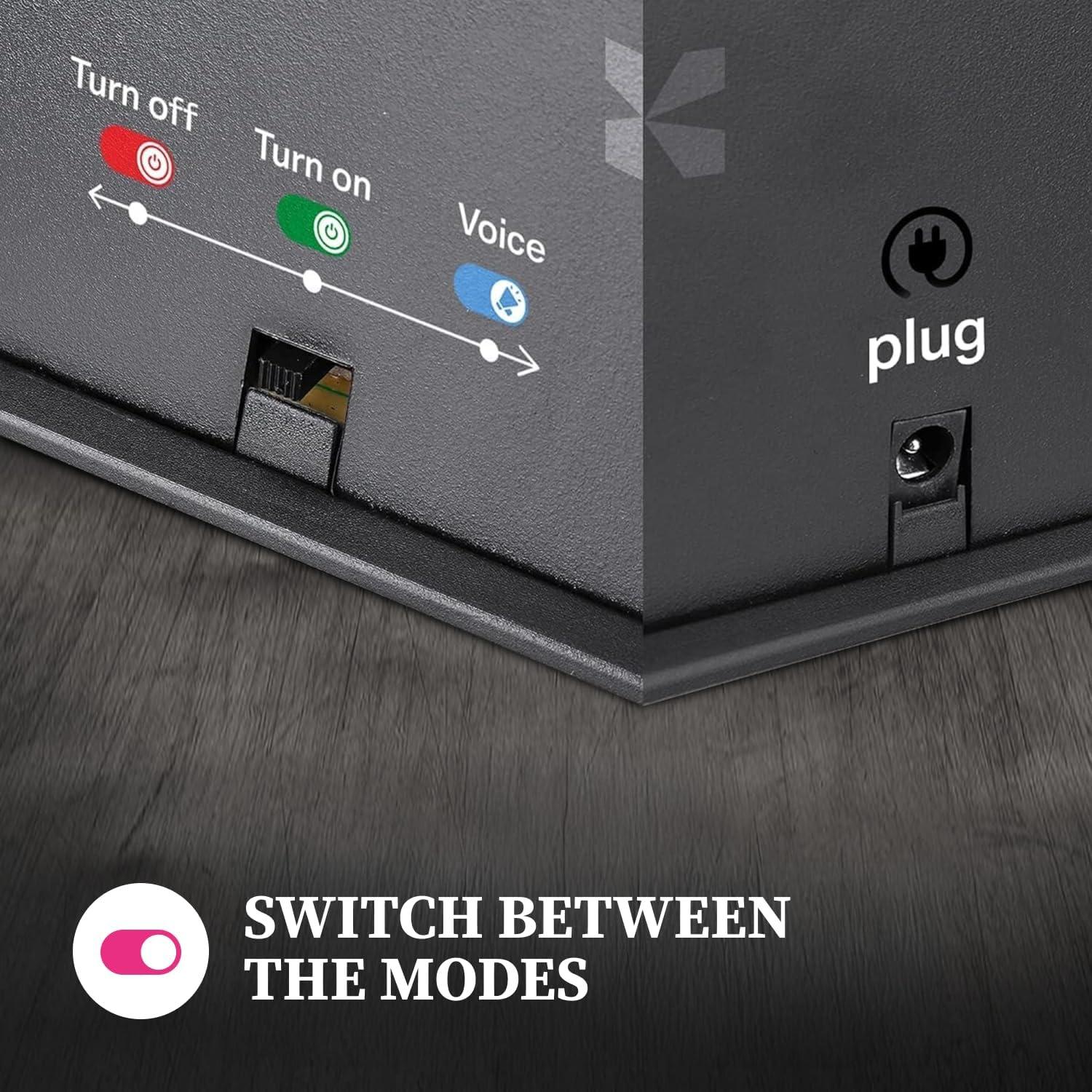 Bola de Plasma Interactiva Katzco 20 cm - Decoración LED Rosa