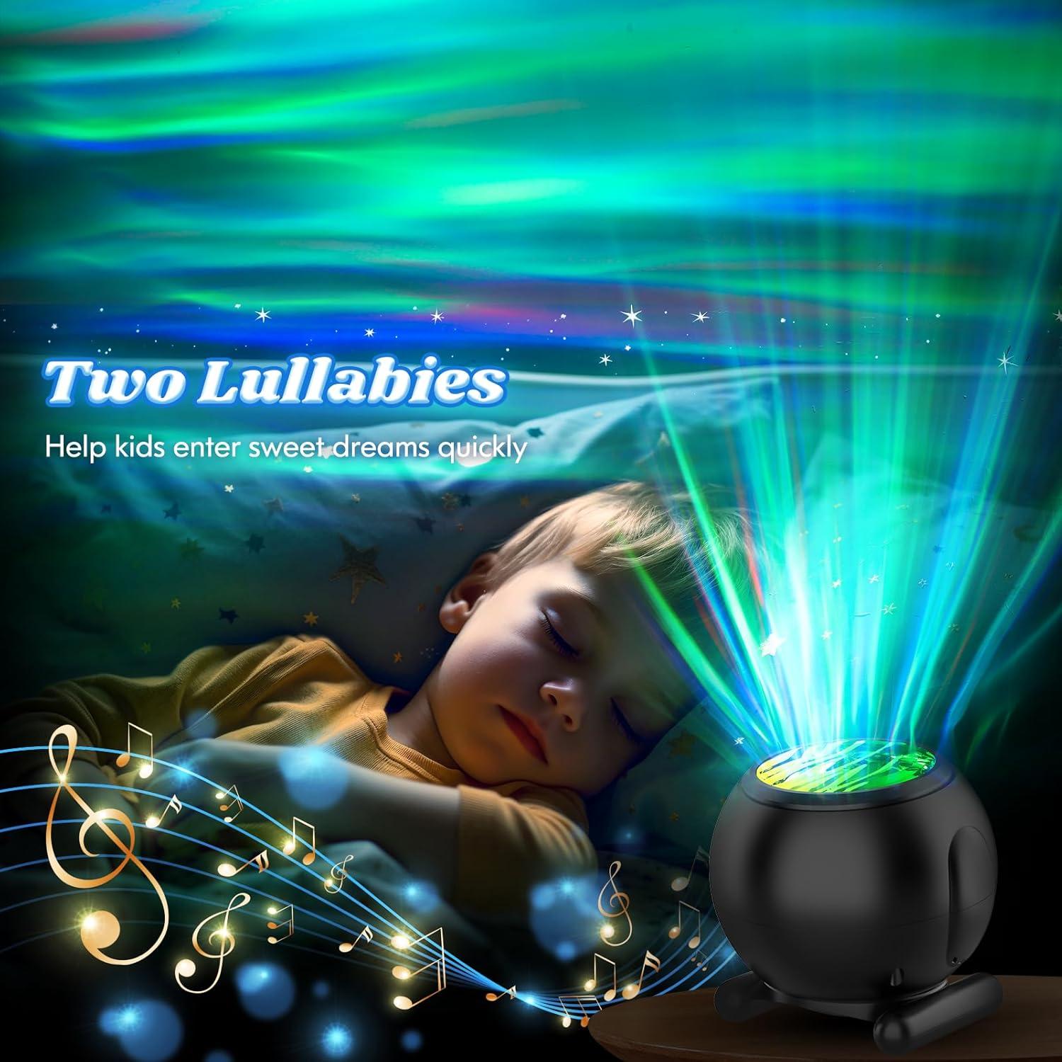 Proyector de Auroras Boreales Proran XK100 con Ruido Blanco