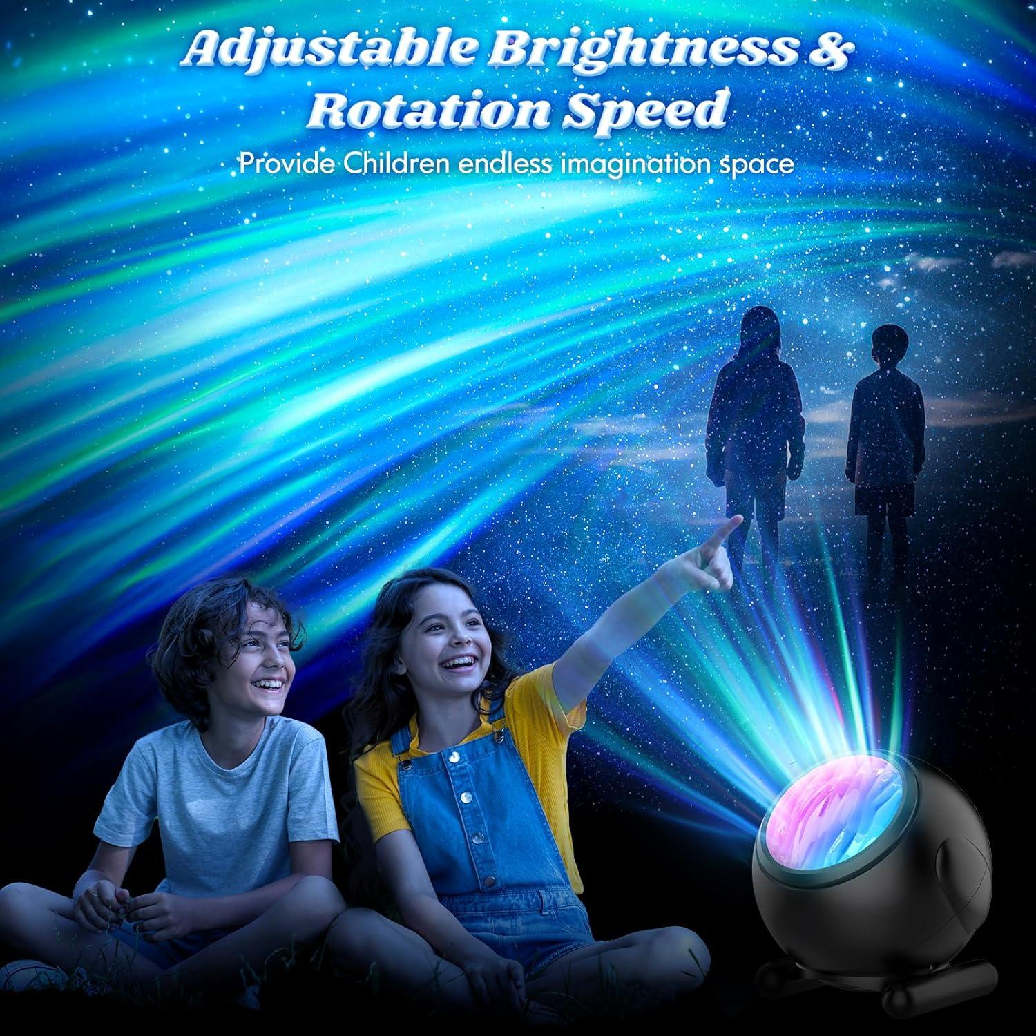 Proyector de Auroras Boreales Proran XK100 con Ruido Blanco