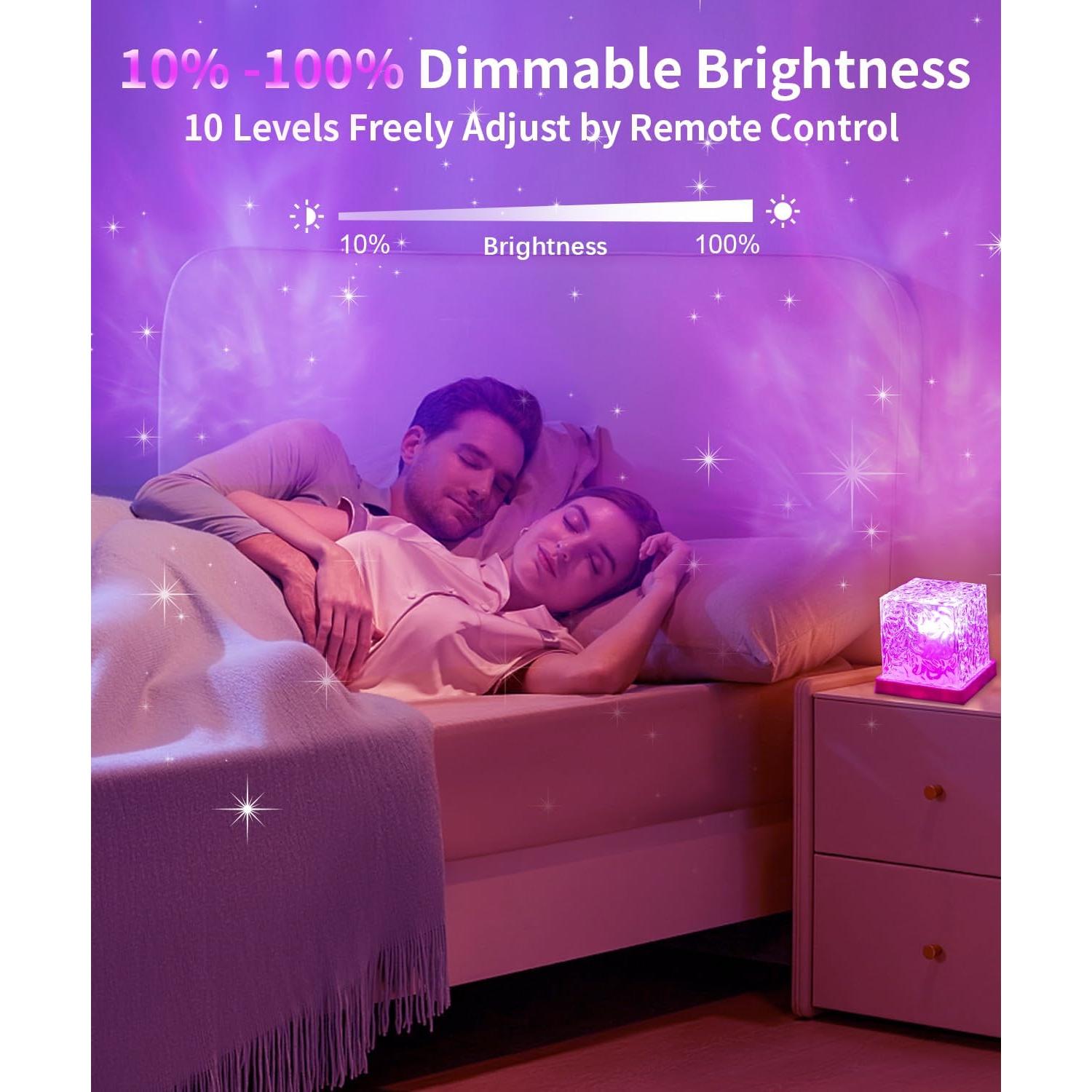 Proyector de Auroras Boreales Nexillumi 16 Colores Luz Nocturna