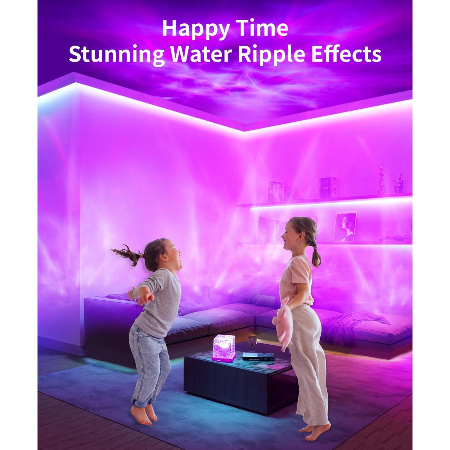 Proyector de Auroras Boreales Nexillumi 16 Colores Luz Nocturna