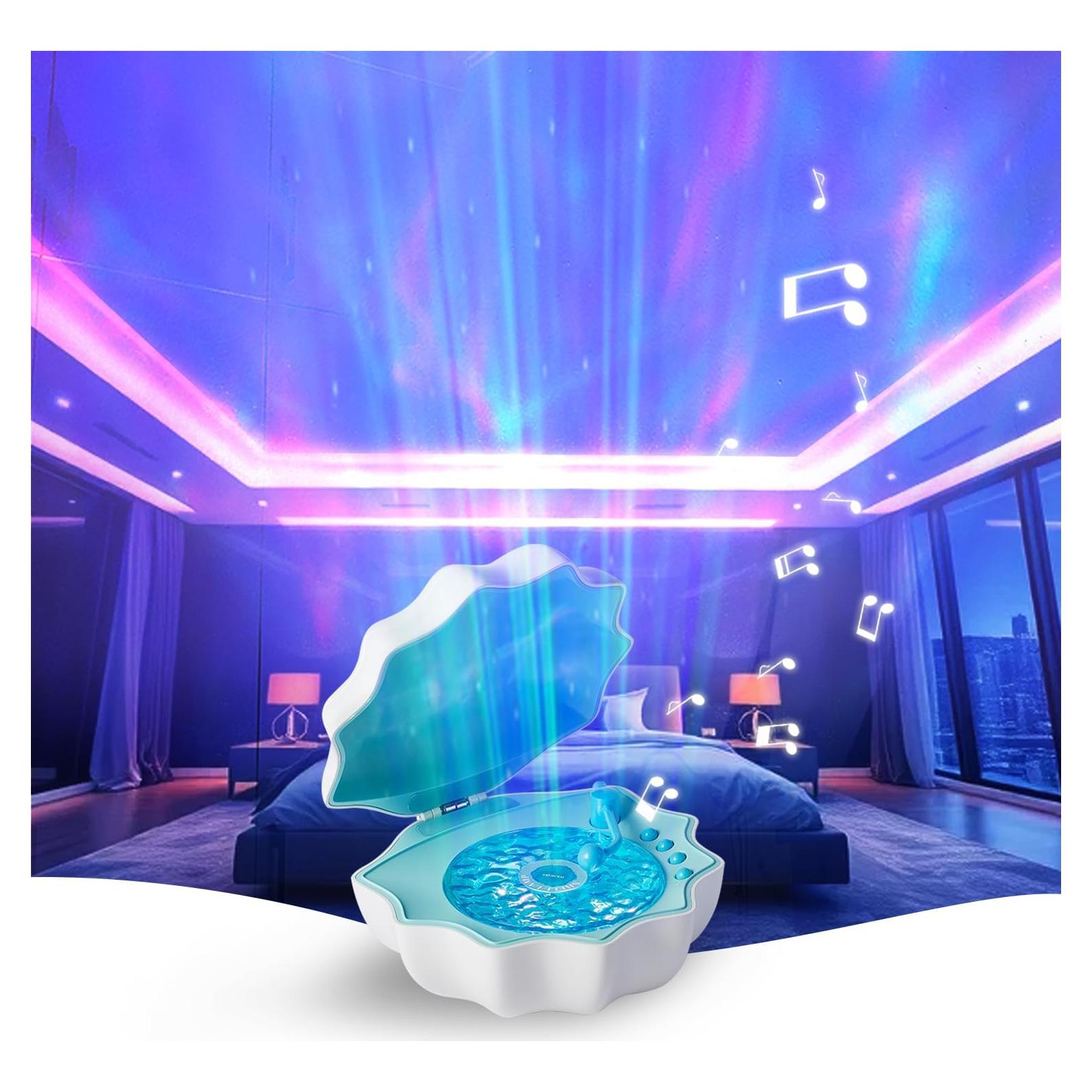 Proyector de Luz Nocturna PILIPALASTAR Z6 con Altavoz Bluetooth