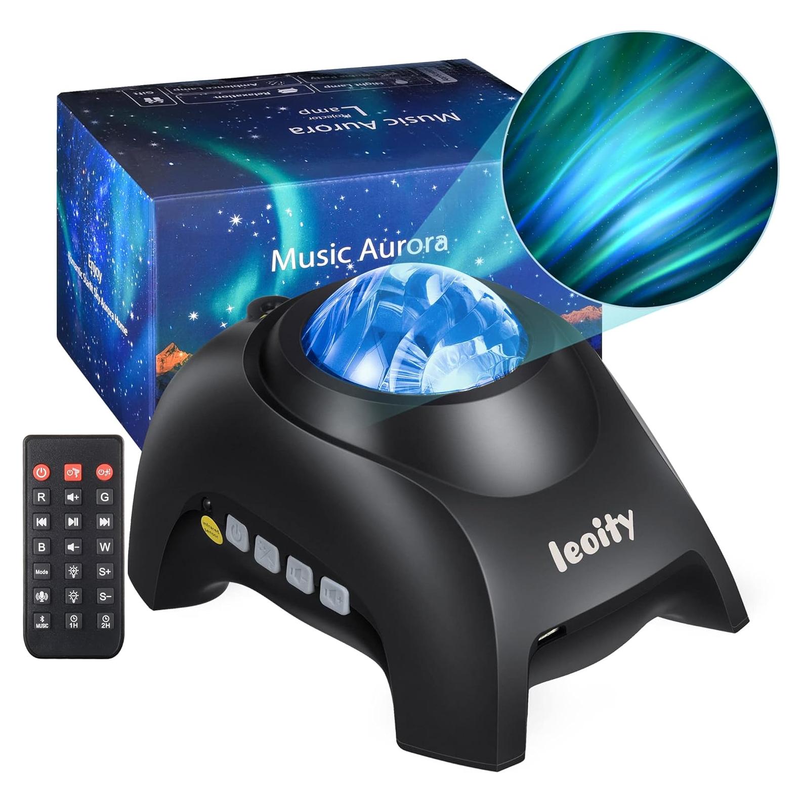 Proyector de Estrellas Leoity LY-SP001 con Altavoz Bluetooth