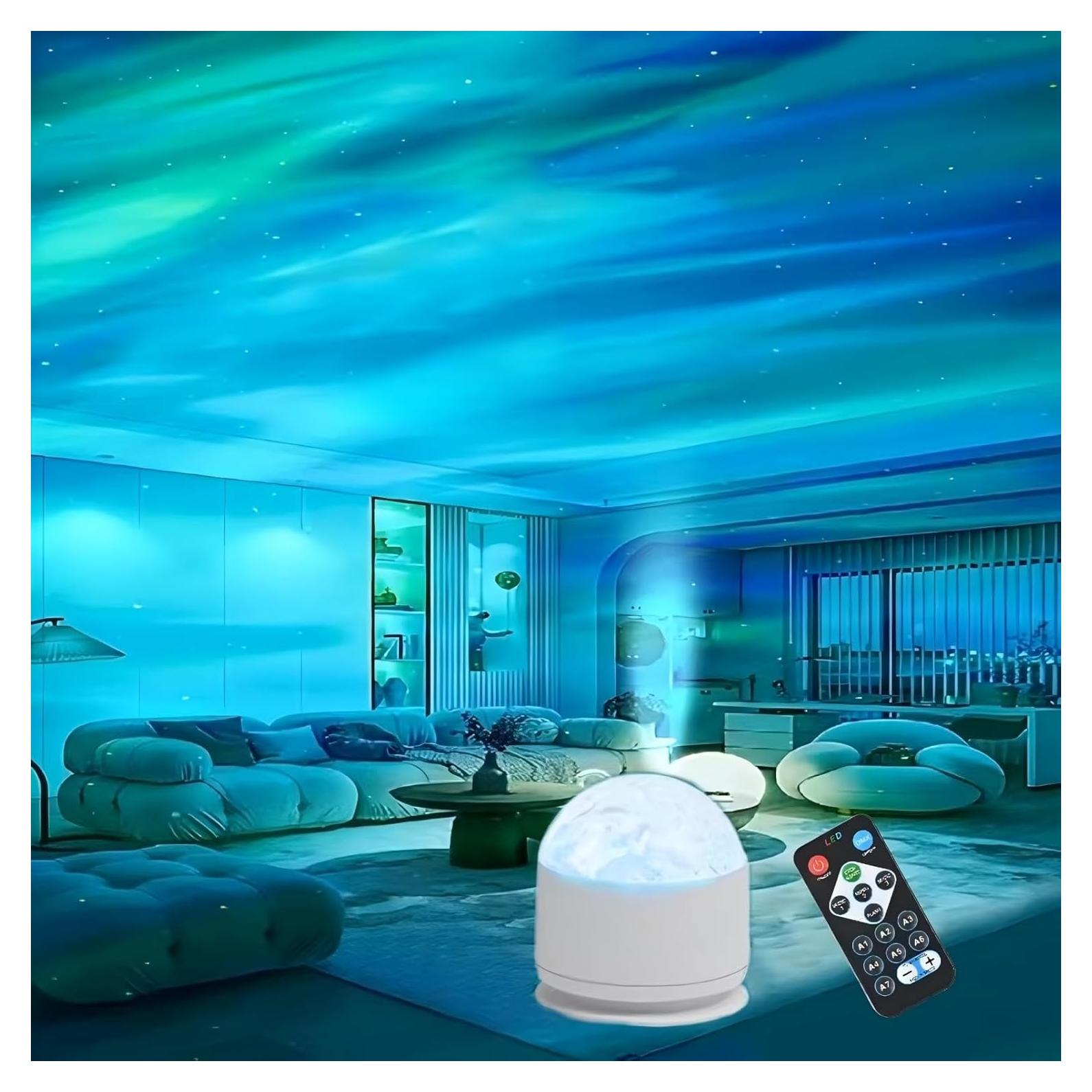 Proyector Aurora Luces del Norte Xugenxes 16 Efectos LED