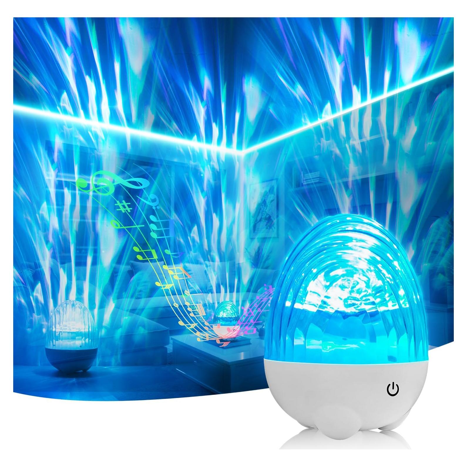 Proyector de Luz Aurora Fussion UGL25032401 con Altavoz Bluetooth