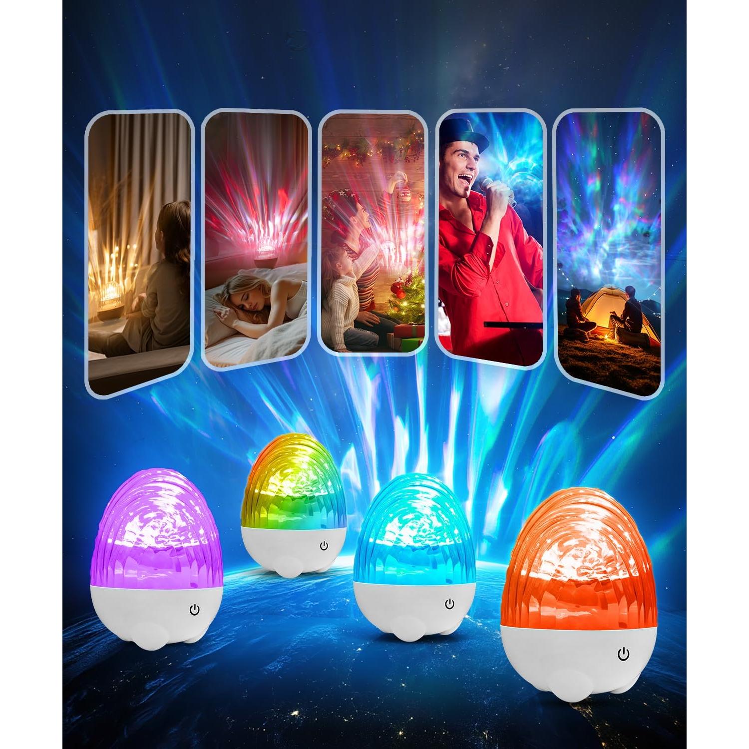 Proyector de Luz Aurora Fussion UGL25032401 con Altavoz Bluetooth