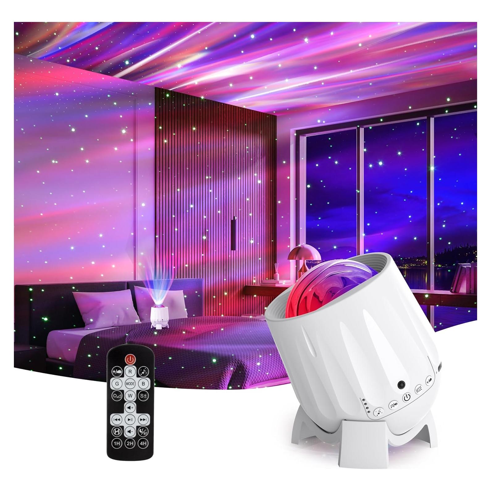 Proyector de Estrellas Recargable Twelvetooo con Bluetooth