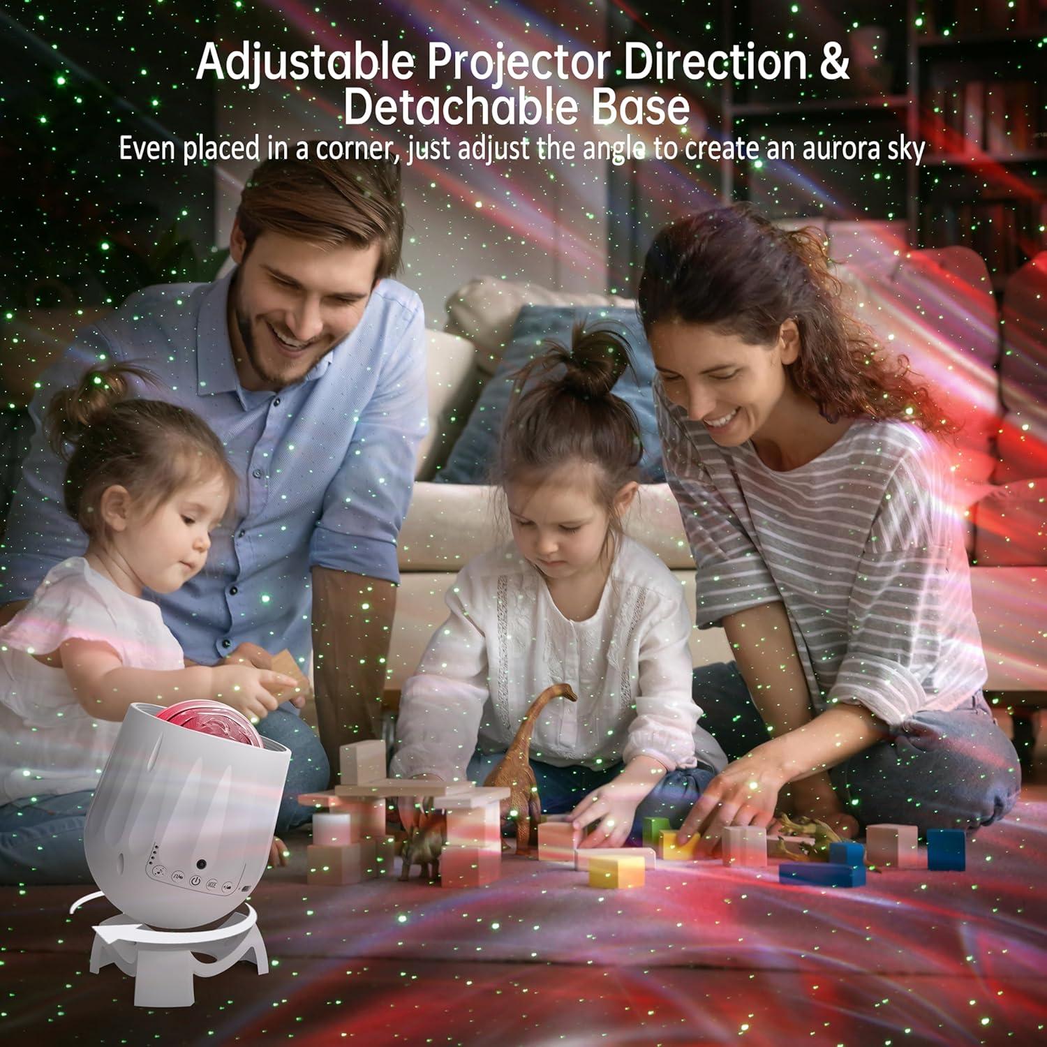 Proyector de Estrellas Recargable Twelvetooo con Bluetooth