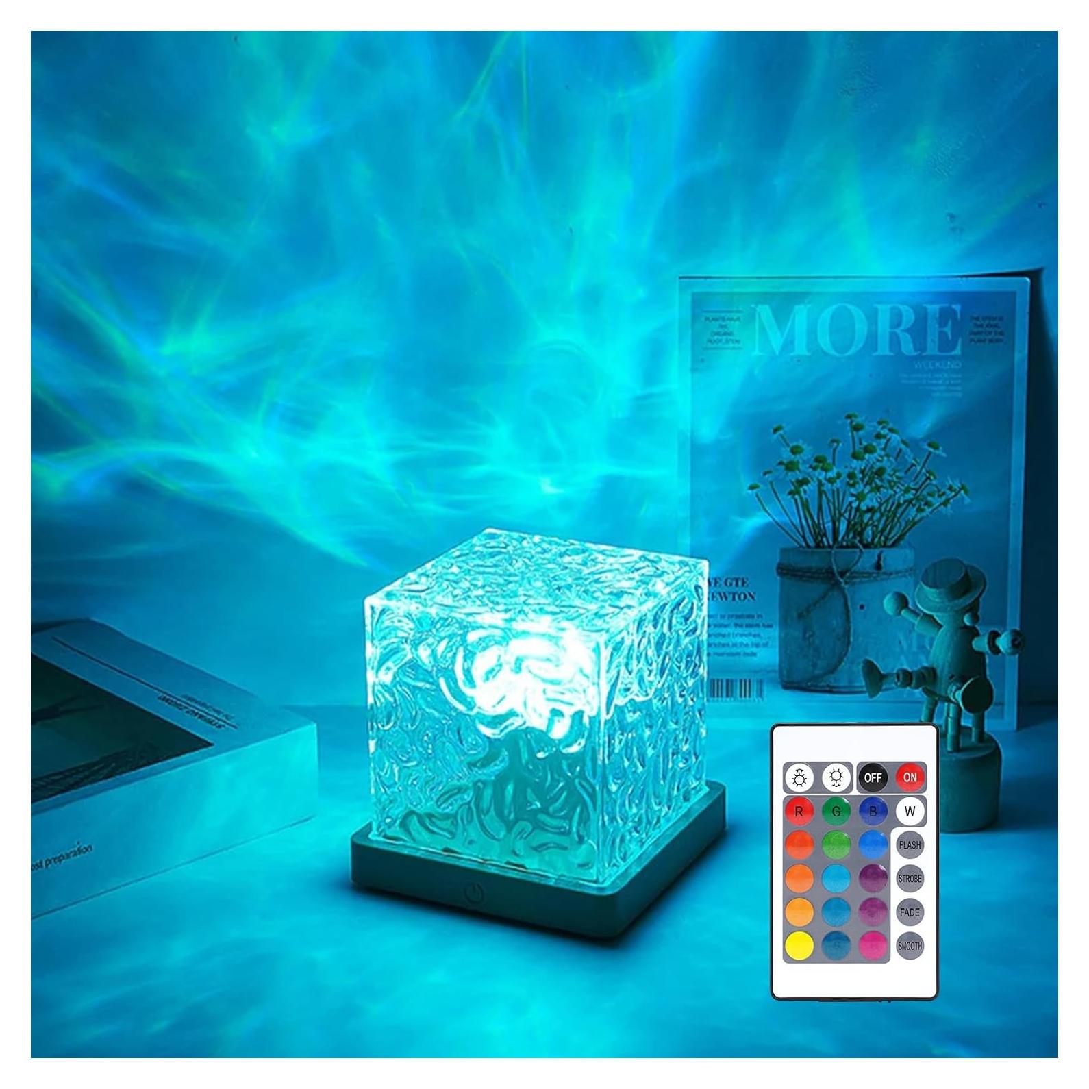 Proyector de Luz Galáctica LANXUD, 16 Colores, Control Remoto