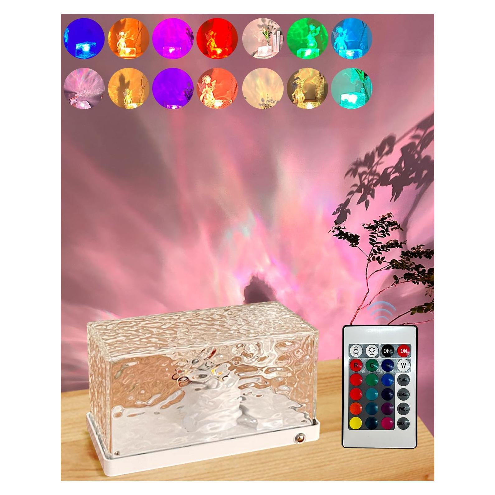Proyector de Olas del Océano KIANDQU 16 Colores Luz LED