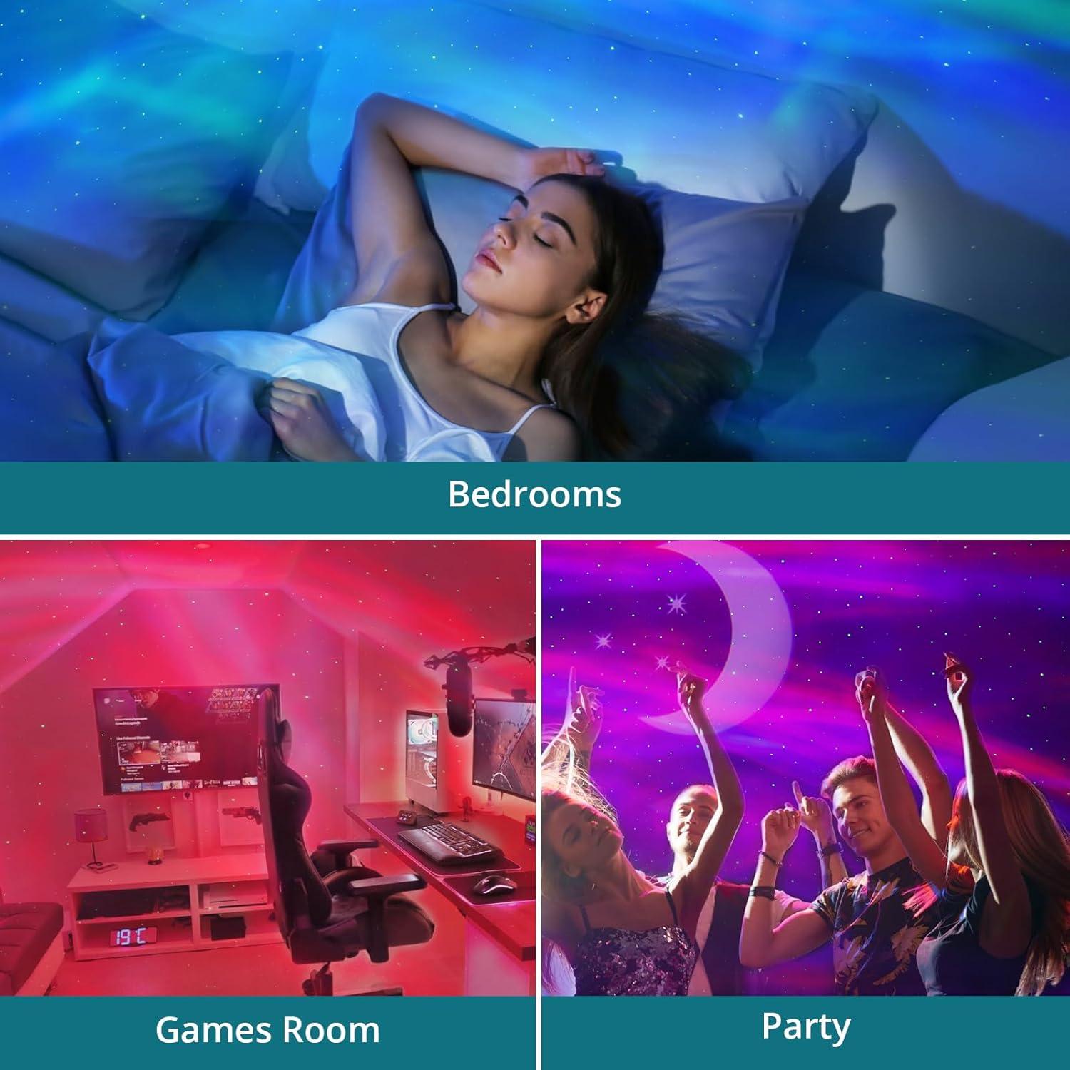 Proyector de Luces Nocturnas YGiTK BL-XK03, Nebulosa y Estrellas