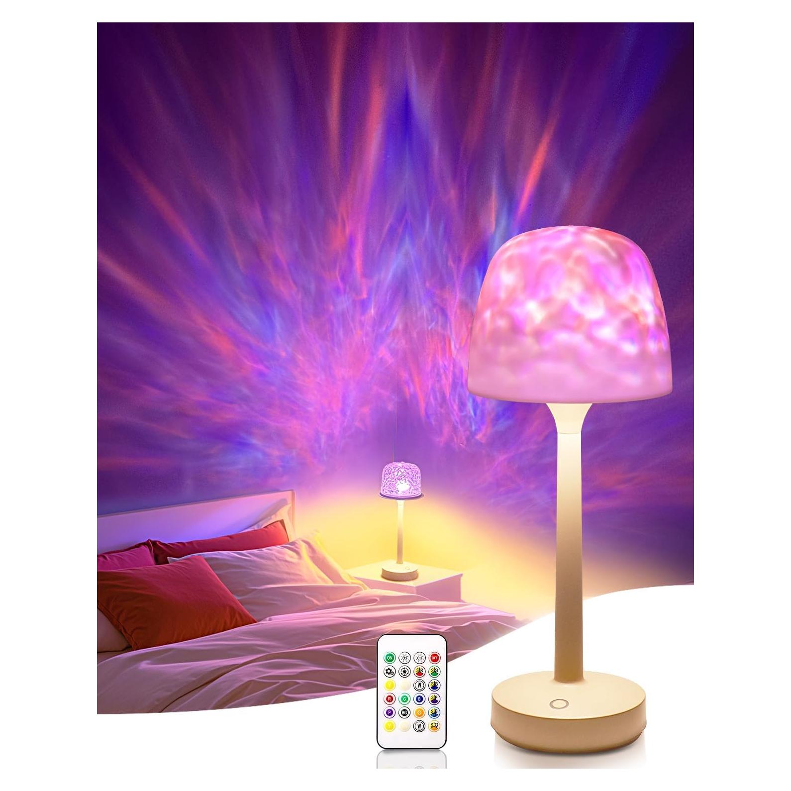 Proyector de Luz Ocean Wave CHLORANTHUS LED RGB Recargable